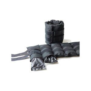 Adjustable Ankle Weights 10-20lb Pair Black Workout